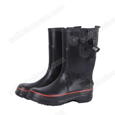 Botas de chuva de borracha ecologicamente corretas